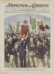Pour la formation du contingent de troupes donné par l